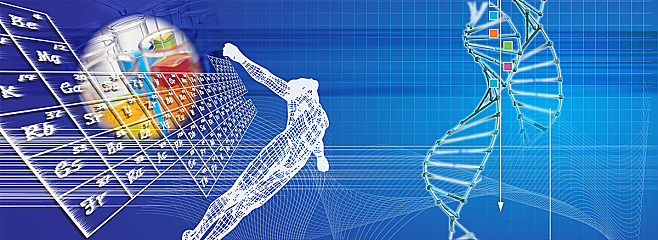 生物,科技,醫療,化學背景,海報bann.